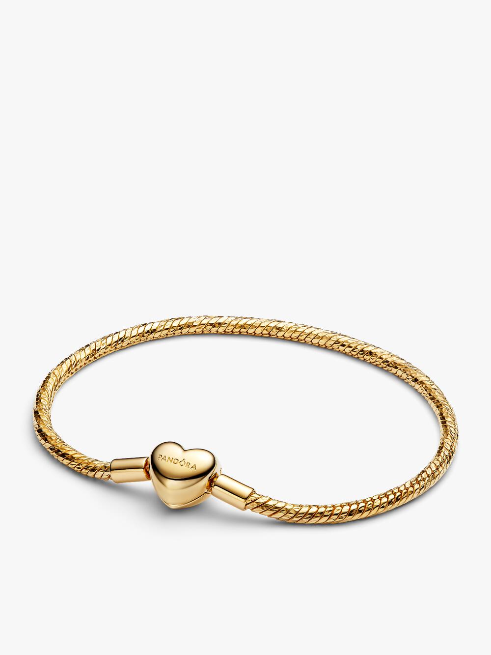 Pandora Moments Red Woven Leather Bracelet