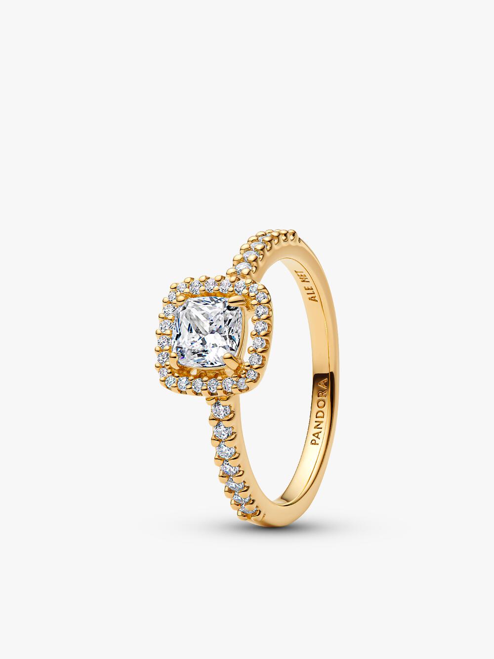 Round Pavé Halo Stud Earrings
