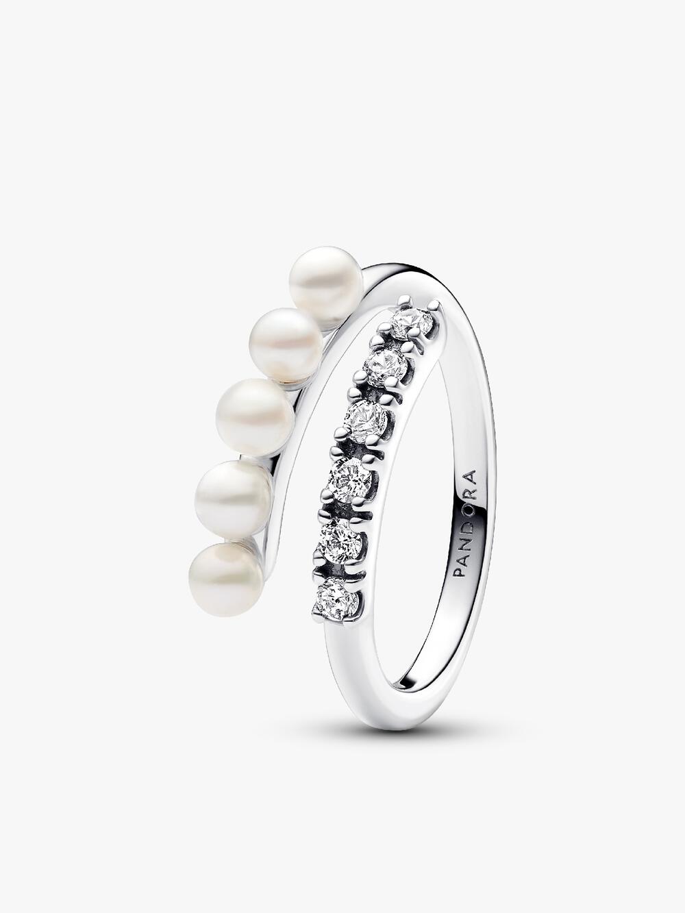 Treated Freshwater Cultured Pearl & Pavé Collier Necklace